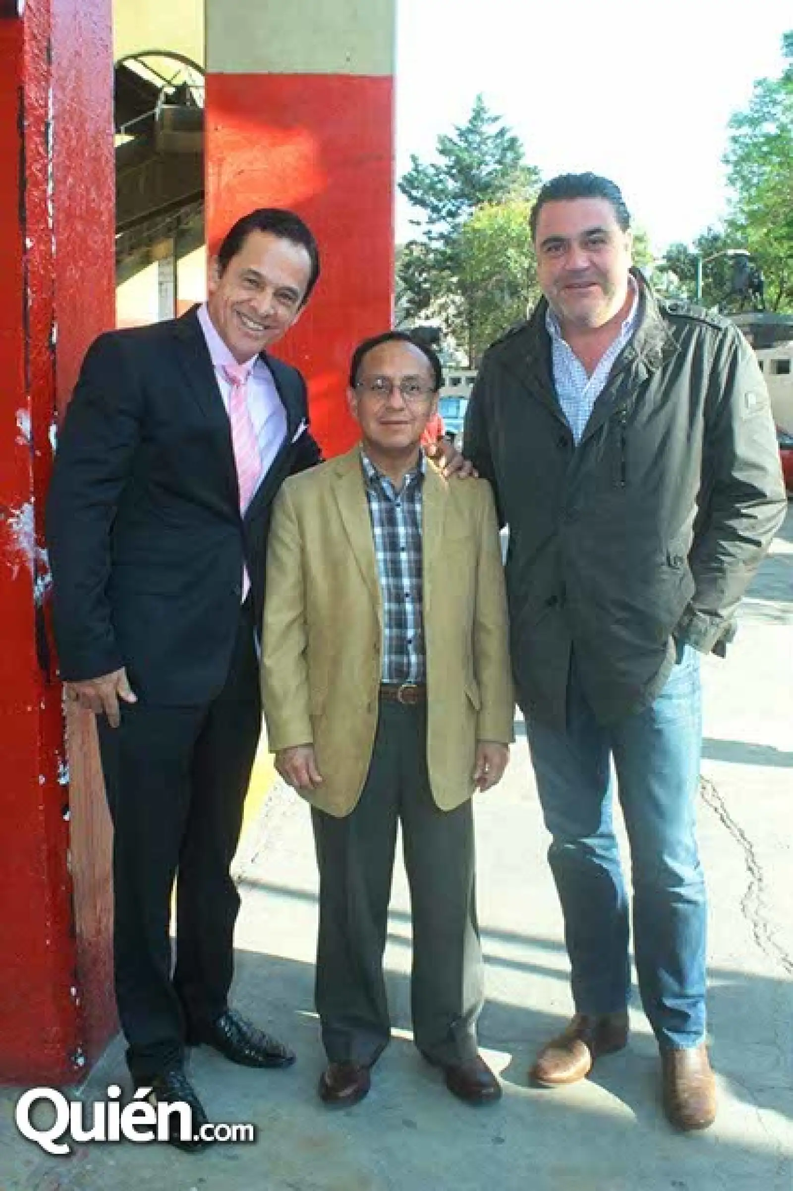 Daniel Caballero,Juan Castañeda y Javier Martínez