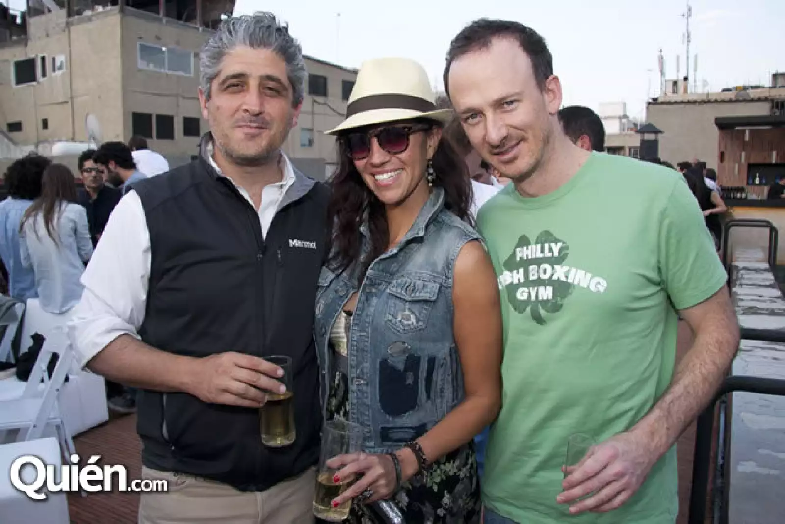 Gabriel López Morton, Gabriela Macías y Fran Cussi
