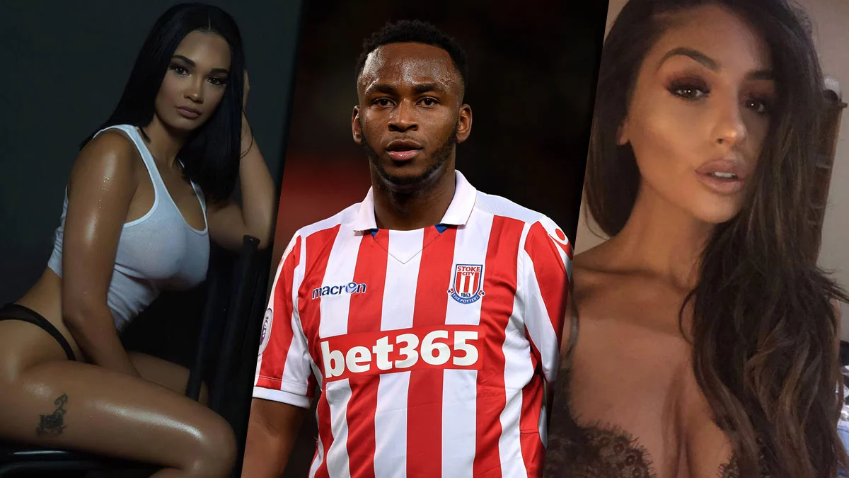 Saido Berahino, Stephania Christoforou y Chelsea Lovelace