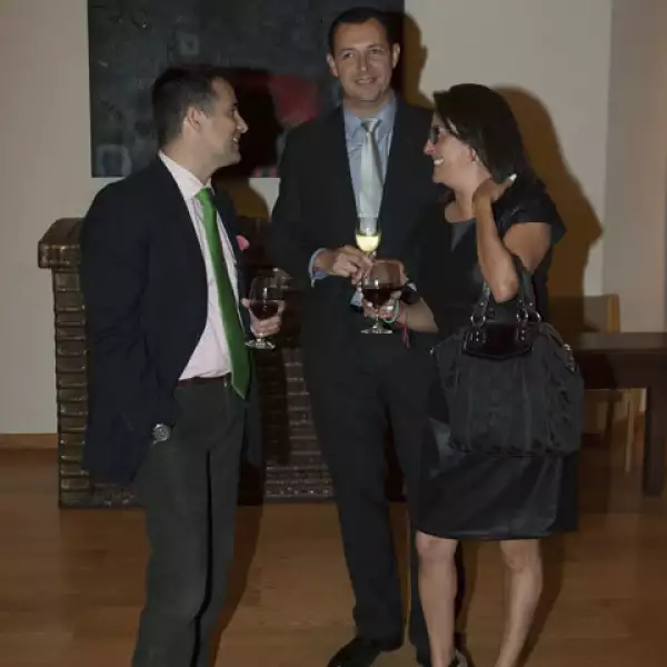 Davis Bosch, Armando Salazar y Karla Pagaza
