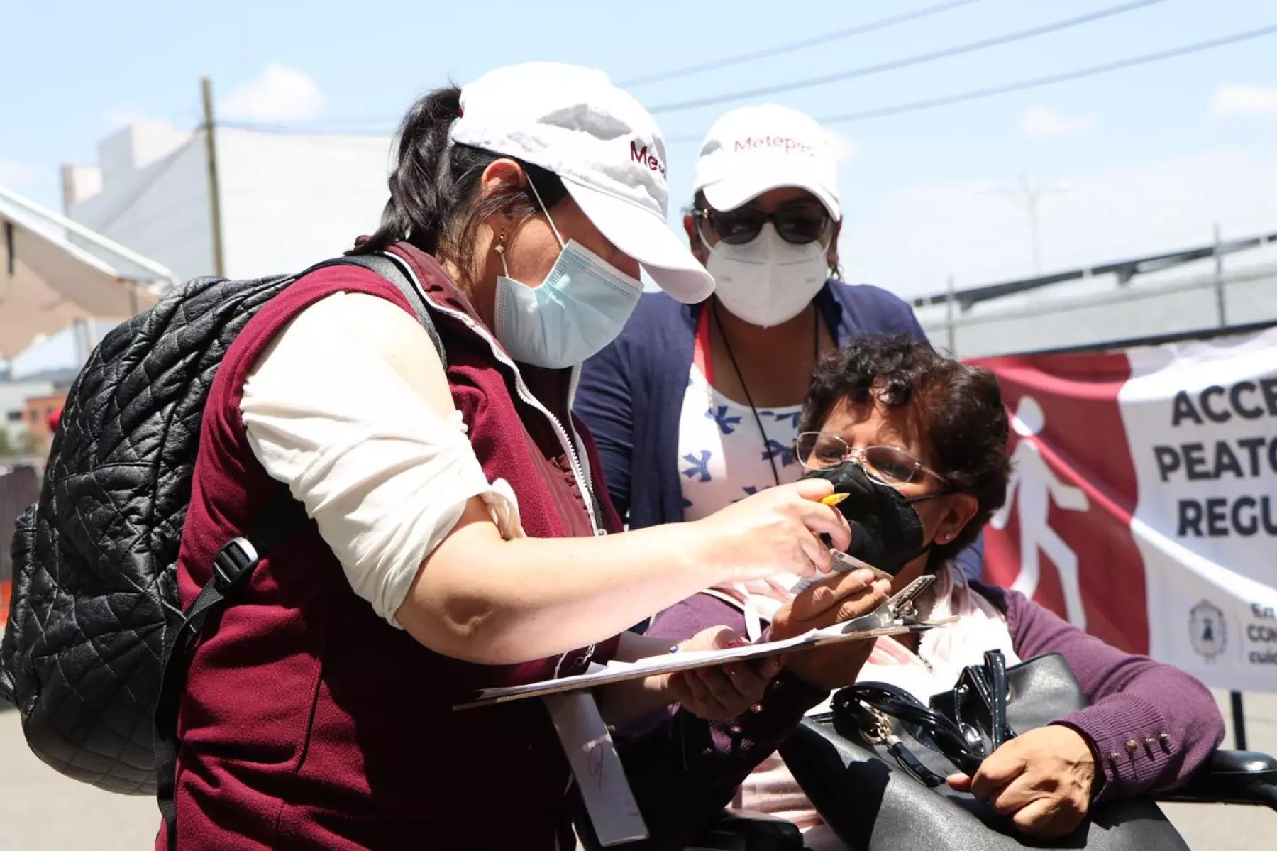 Metepec fue uno de los primeros municipios en aplicar vacunas a la población de 50 a 59 años. 