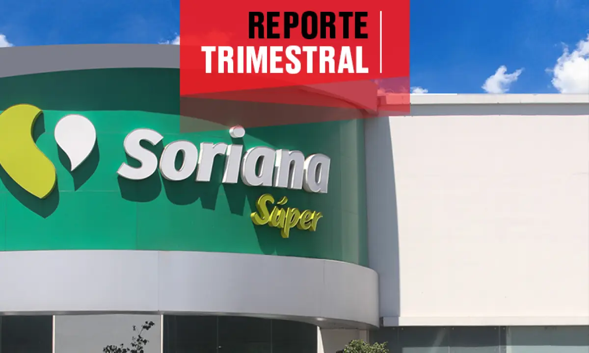 (OReporte trimestral Soriana