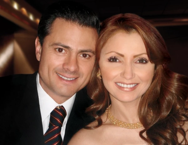 Enrique Peña Nieto y su Primera Dama, Angélica Rivera