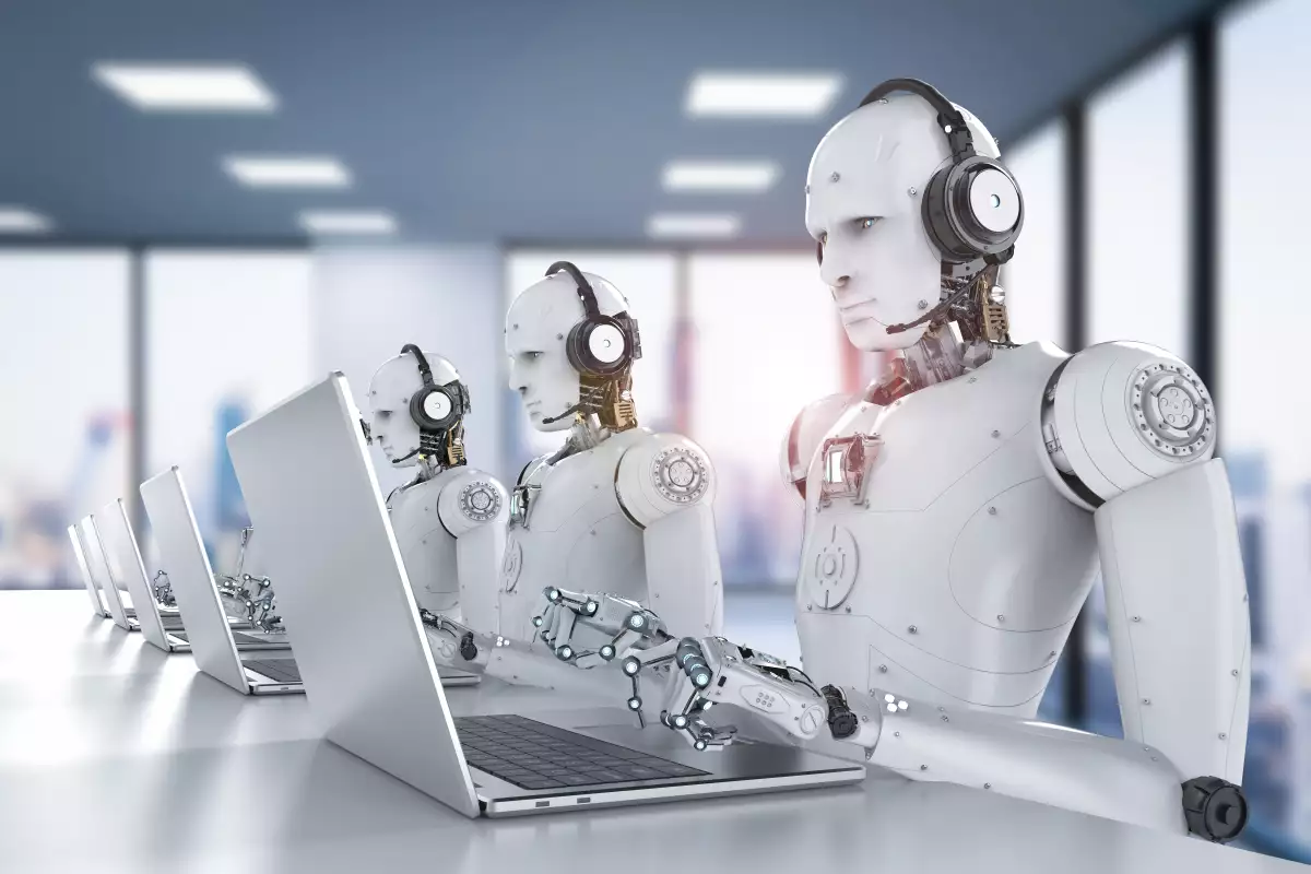 Robots trabajando