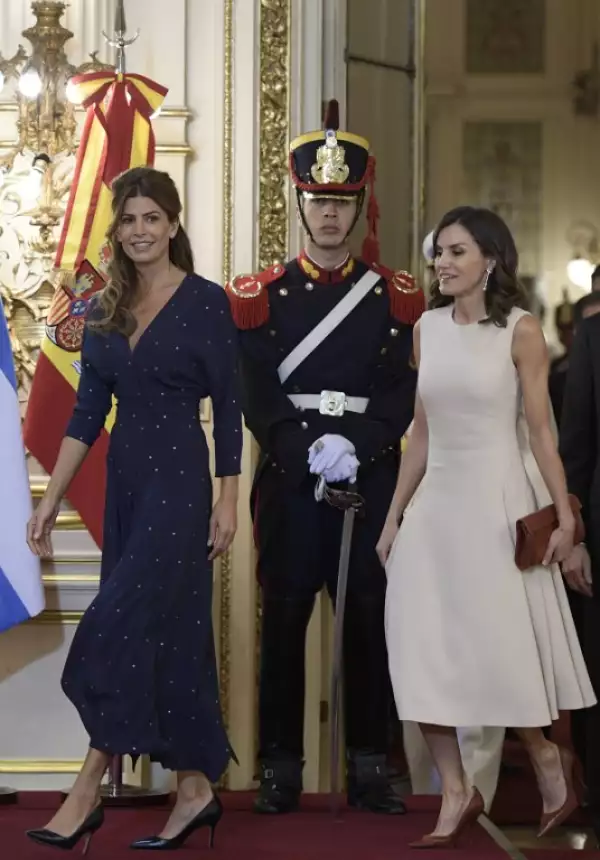 ARGENTINA-SPAIN-ROYALS-MACRI-KING FELIPE VI