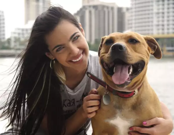 La actriz quiere difundir entre sus seguidores el amor a los animales.