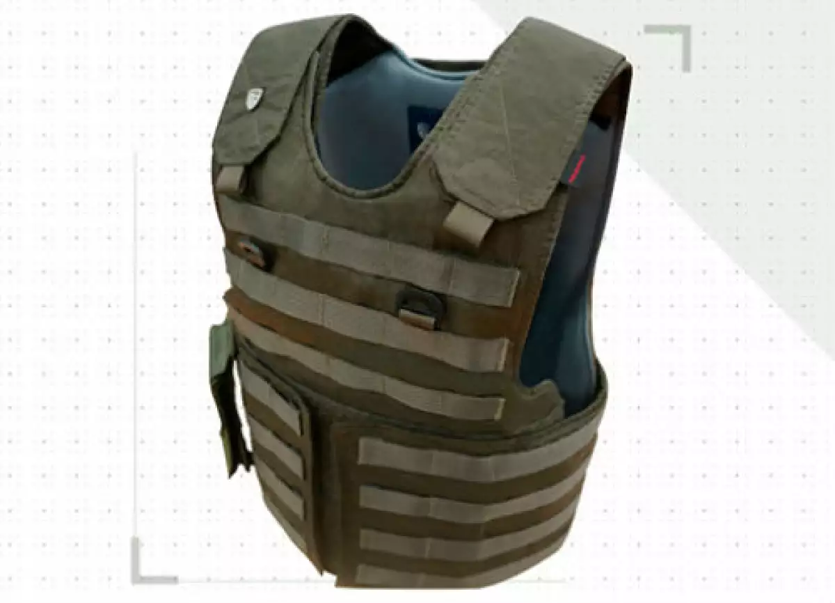 ropa con blindaje / seguridad