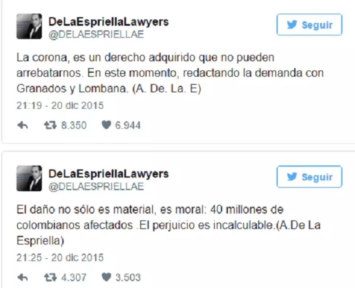 En varios tuits, el bufete de abogados informó que interpondrá una demanda a Miss Universo.