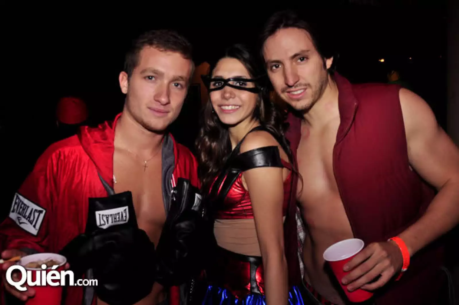 Tomás Poblete,Anna Gamboa y Andrés Jiménez.