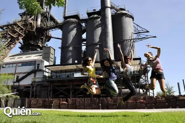 Karla, Susy, Katia, Romi y Karla visitaron el Parque Fundidora en Monterrey, Nuevo León