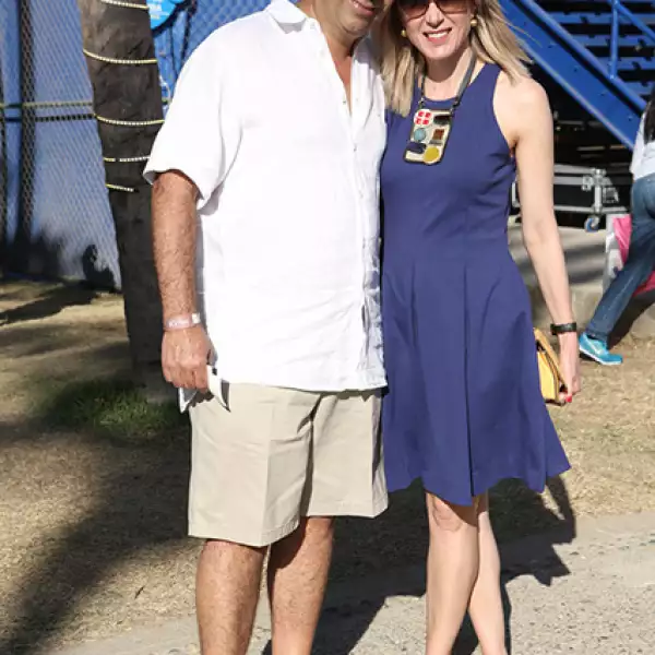 Guillermo Ríos y Claudia Peña