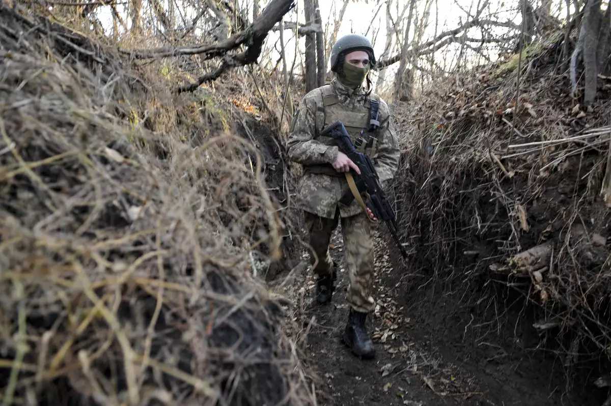 Conflicto en la frontera de Rusia y Ucrania.