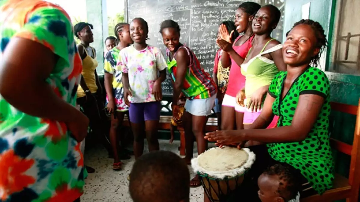 África - mujeres en Liberia