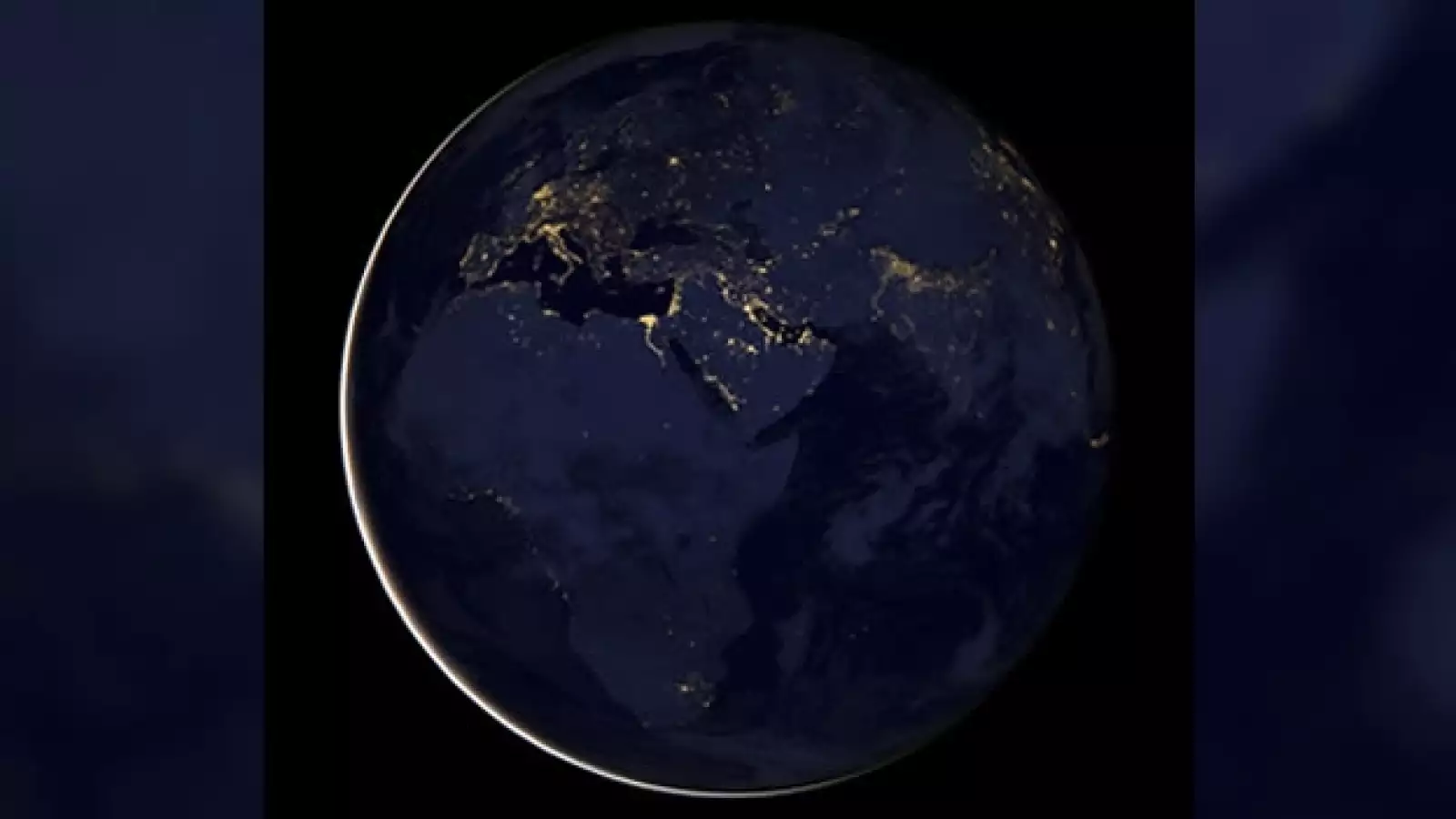 Vista de la Tierra desde el espacio