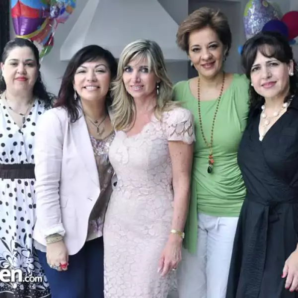 Mayela Irizar,Claudia Sandoval,Bety Amieva,Alma Rangel y Ruth de Hinojosa