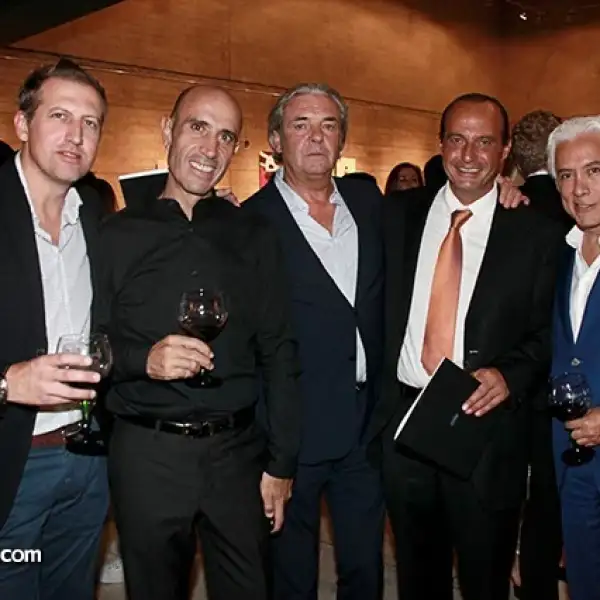 Alberto Milán,David Rassam,Óscar Cremasco,Toño Karam y Rafael Flores