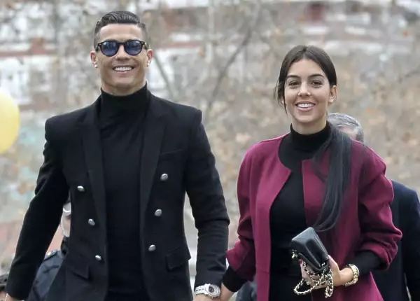 Cristiano Ronaldo and Georgina Rodriguez