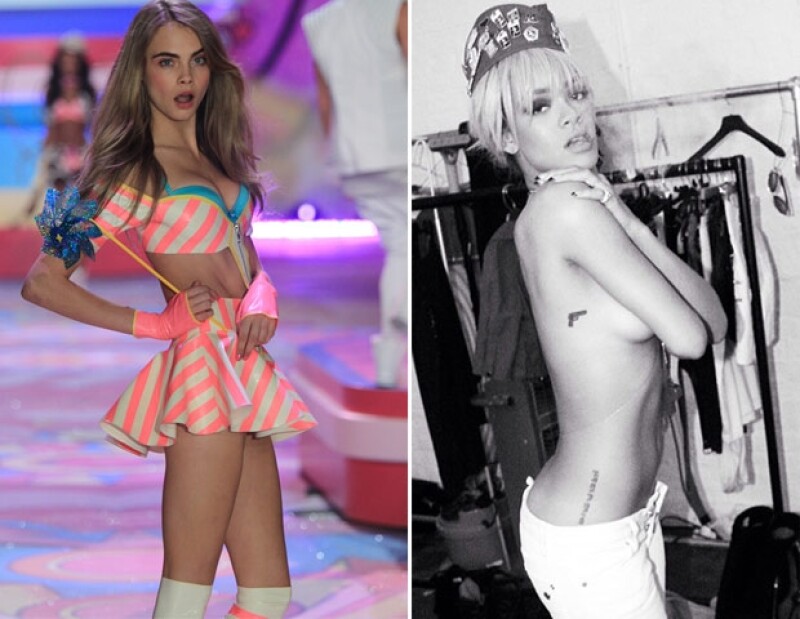 Cara y Rihanna son muy buenas amigas.