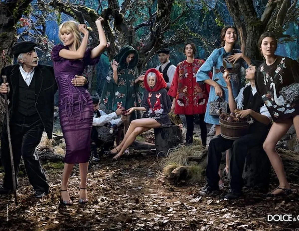 Claudia Schiffer para Dolce & Gabbana
