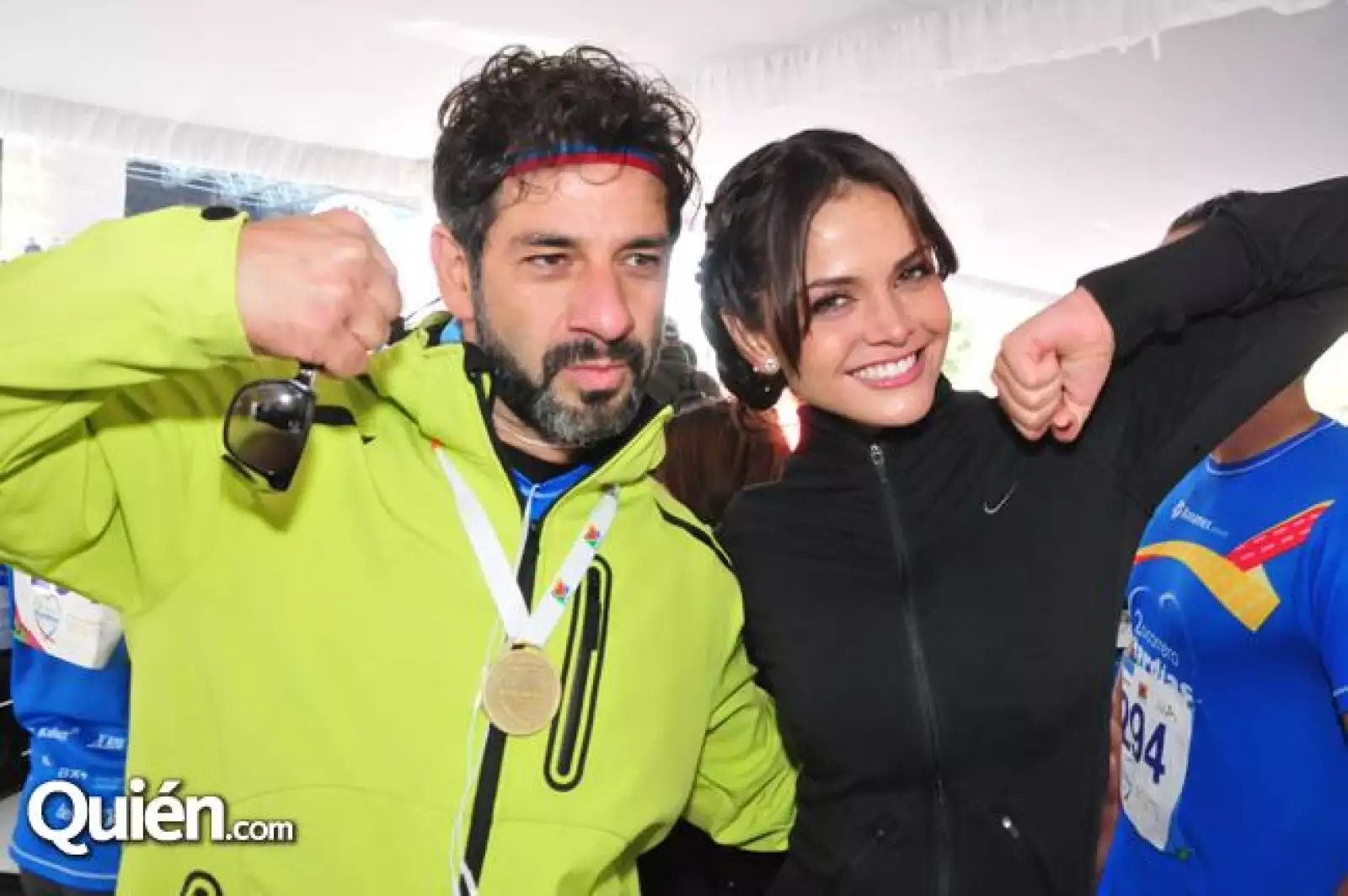 Miguel Rodarte y Ximena Navarrete