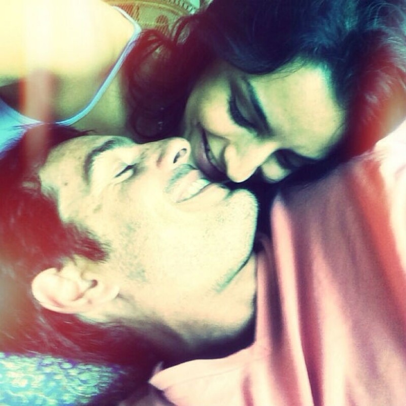 La pareja mostrará su amor en la pantalla grande en la película "A la Mala" en 2015.