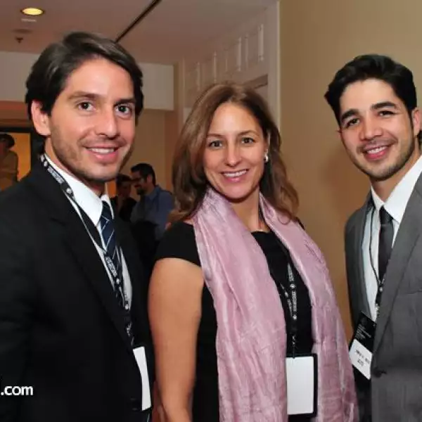 Abelardo Marcondes,Karla Gutiérrez y Mario Ruiz de Chávez