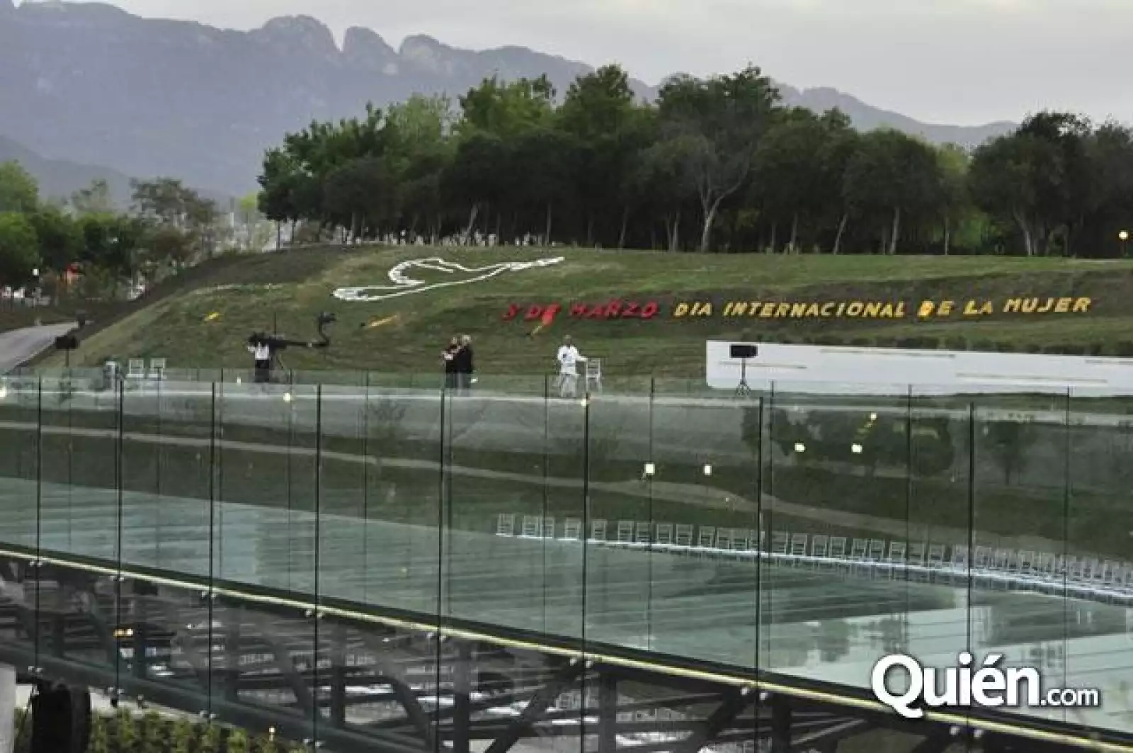 Inauguración del Paseo de la Mujer