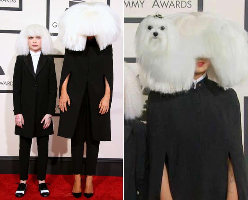 Así se burlaron del look de Sia en los Grammy este domingo.