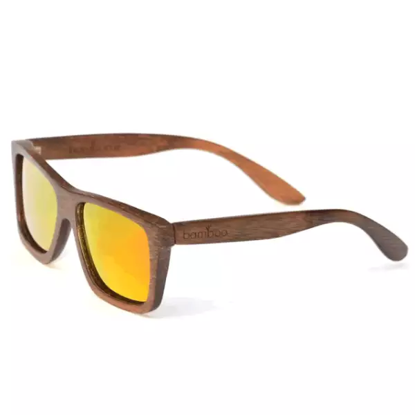 Estos lentes están hechos 100% de bamboo y por ello son súper ligeros.
