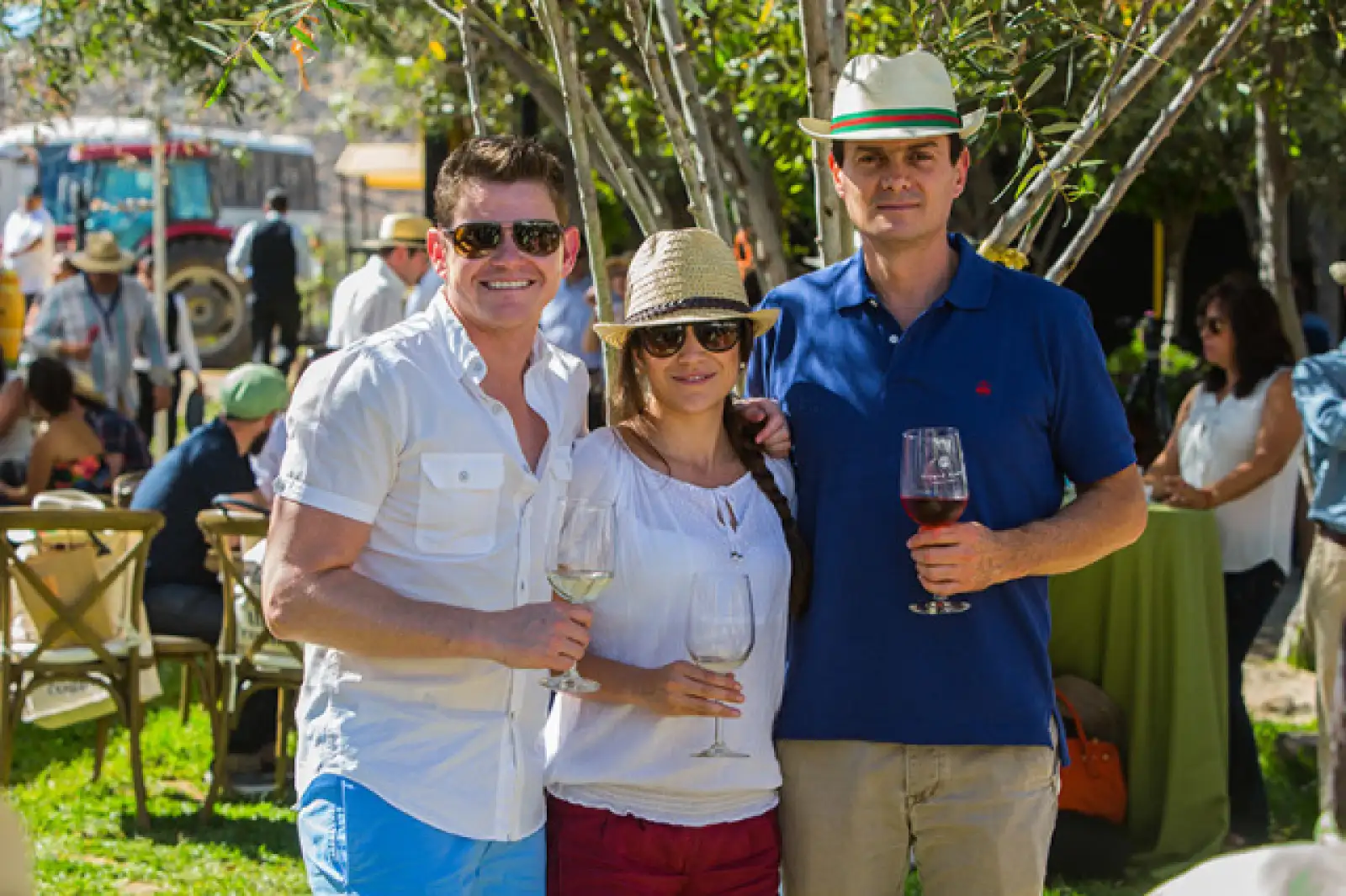 Juan Noriega,Paula Lajas y Victor Quintero