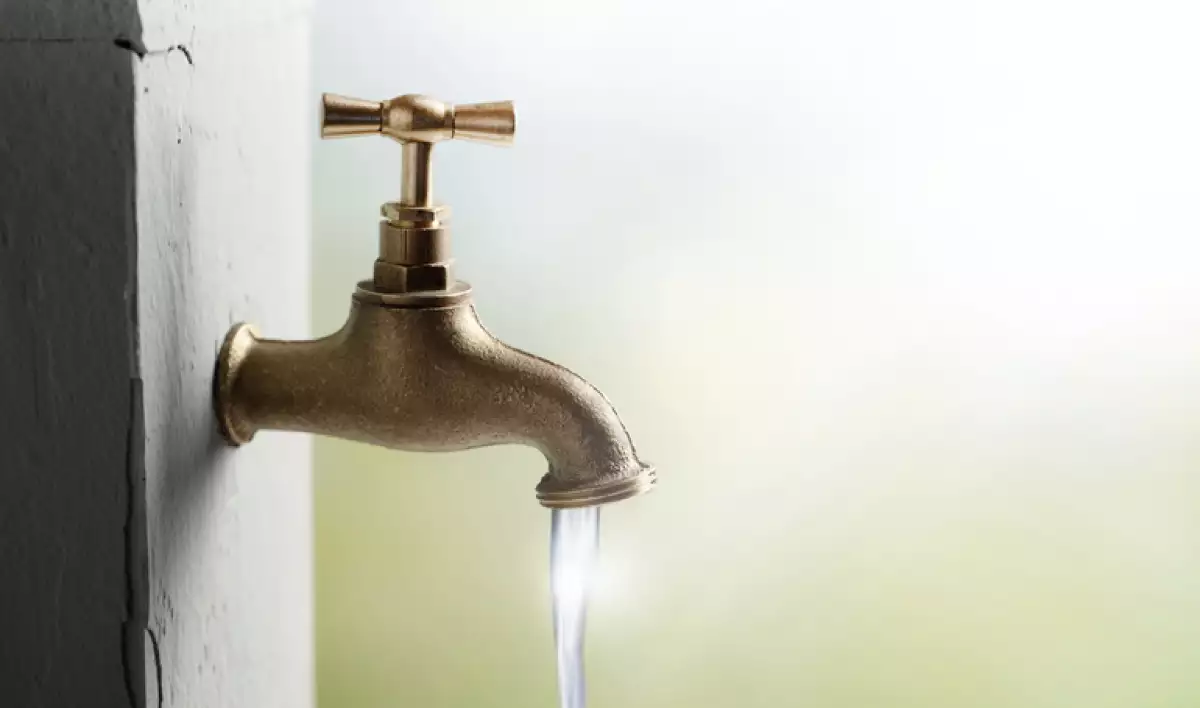 Sin agua.