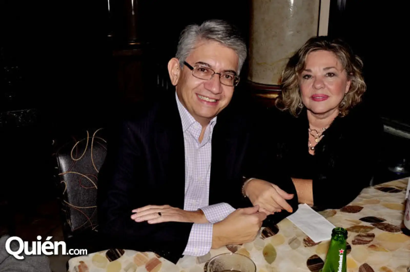 Jorge Luis Ramos y Amalia Bacco de Ramos