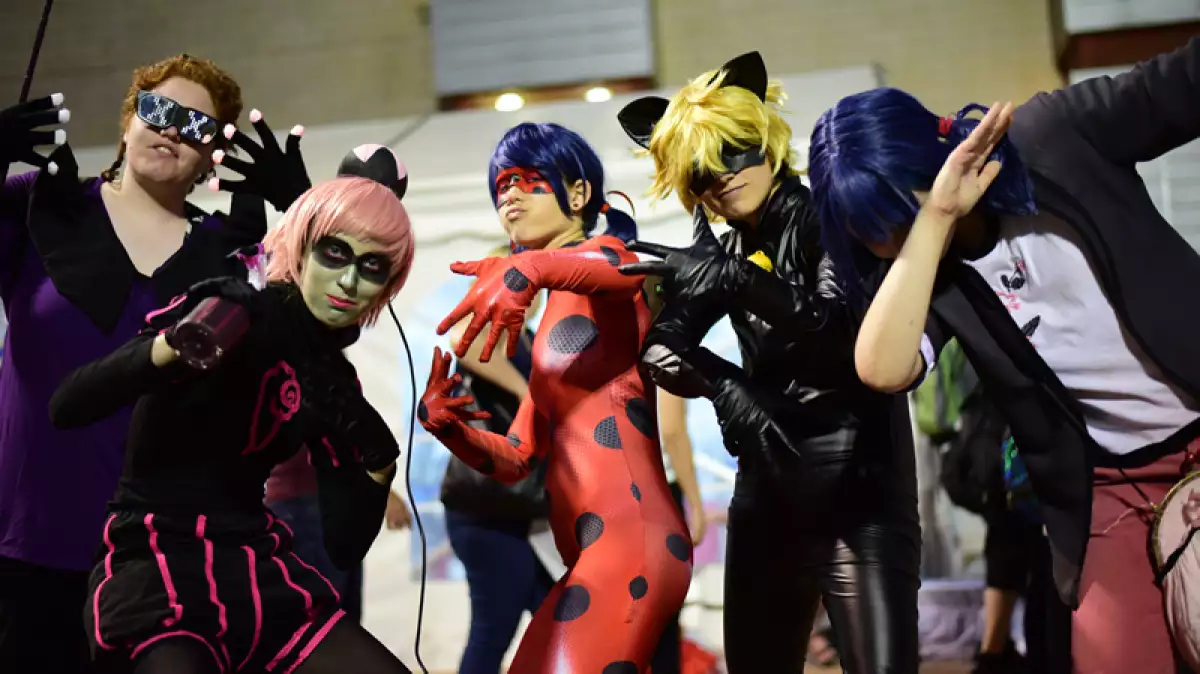 Cosplayers.