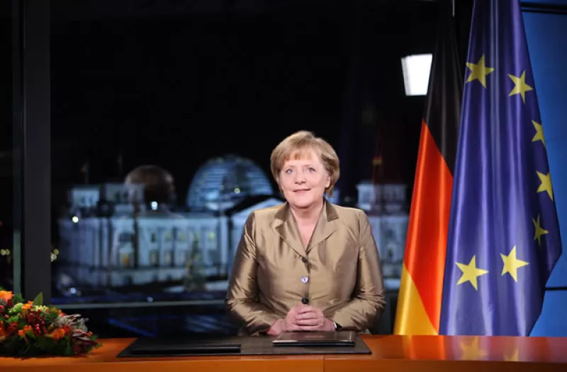 Angela Merkel en el número 1. Con 58 años, la canciller alemana encabezó la lista por séptima vez consecutiva.