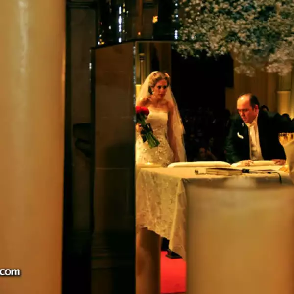 Boda de Carolina González y Bernardo Bichara Assad