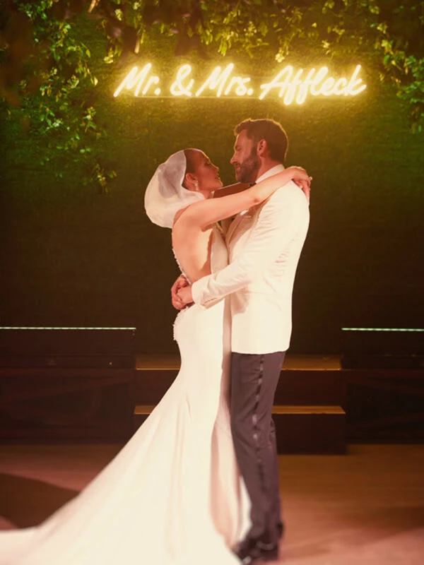 Fotos de la segunda boda de Jennifer Lopez y Ben Affleck