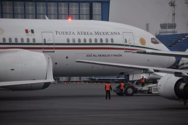 Avión presidencial Peña Nieto Nueva York