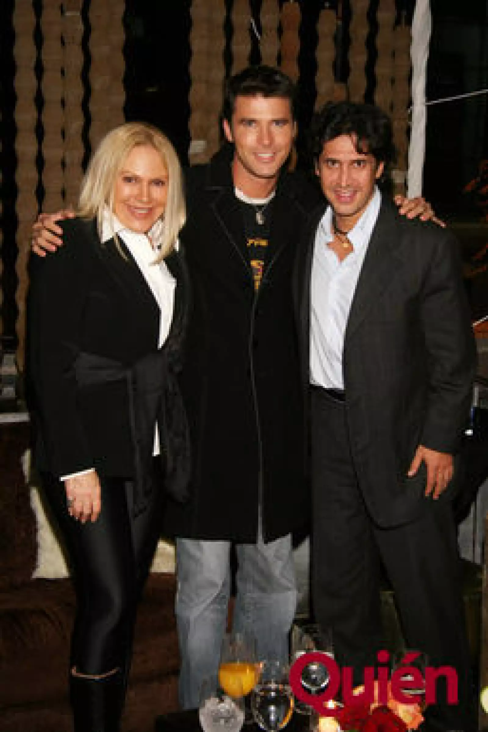 Cecilia Da Gama, Leonardo García, Rafael Aragones