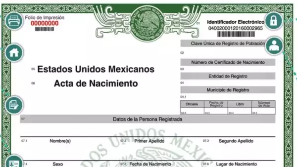 ¿Tu acta de nacimiento tiene errores? Ya se podrá corregir en línea y sin tener que ir al Registro Civil 