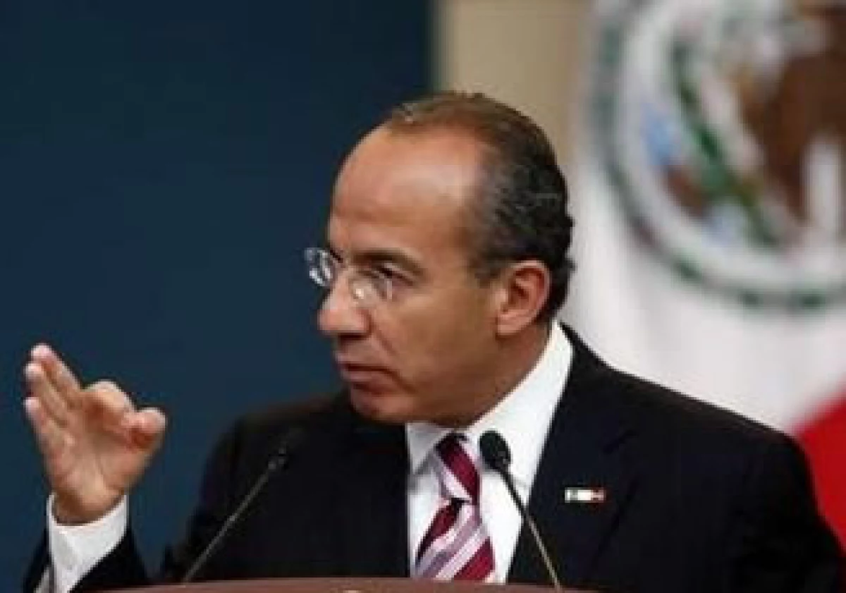 Felipe Calderón presentó este miércoles su tercer Informe de Gobierno. (Foto: Reuters)
