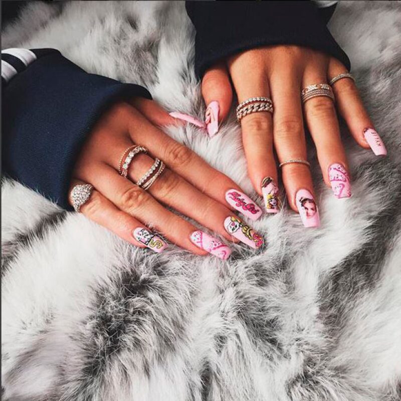 El nail art es uno de los preferidos de Kylie Jenner.
