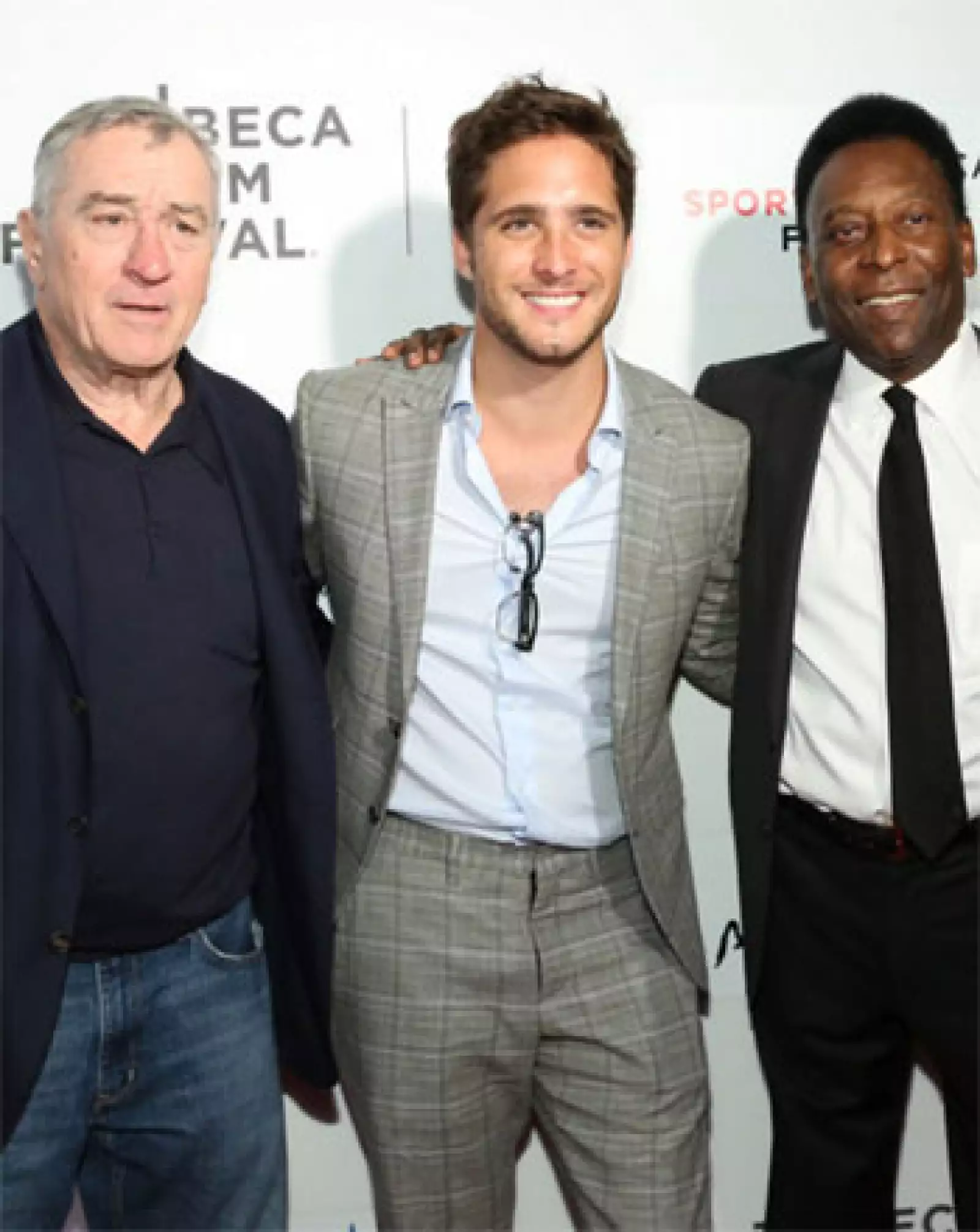Robert de Niro, Diego Boneta y Pelé
