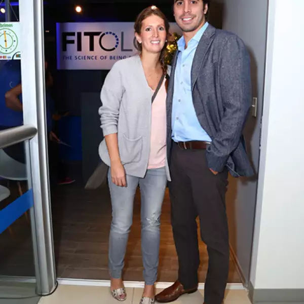 Pía Carrasco y Sergio Peralta