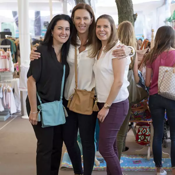 Daniela Lebrija, Rocío Fernández y Pia Domenech