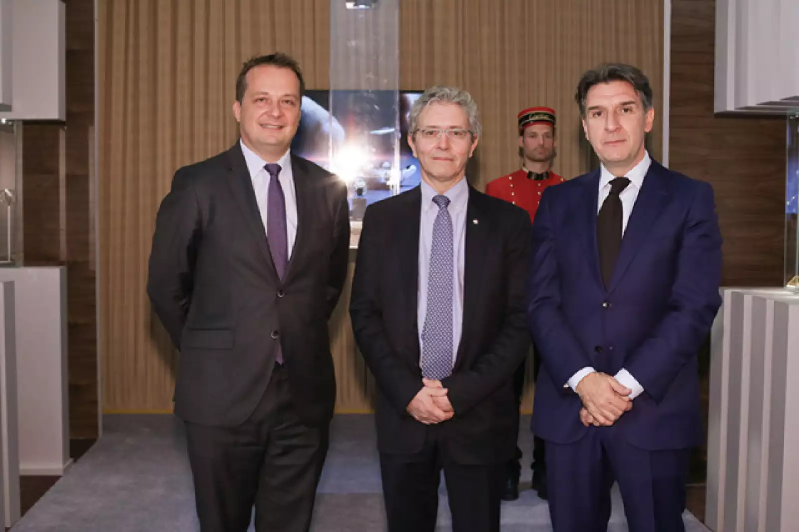 Julian Kozlowski,Louis-José Touron y Carlos Alonso