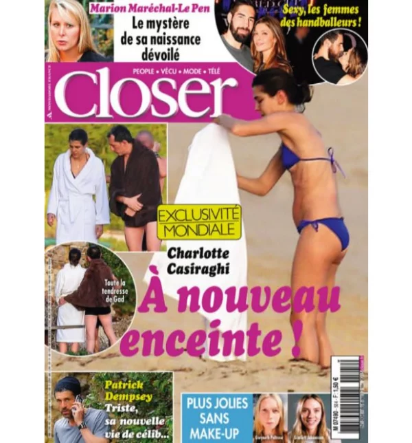La revista francesa Closer tiene una comprometedora fotografía.