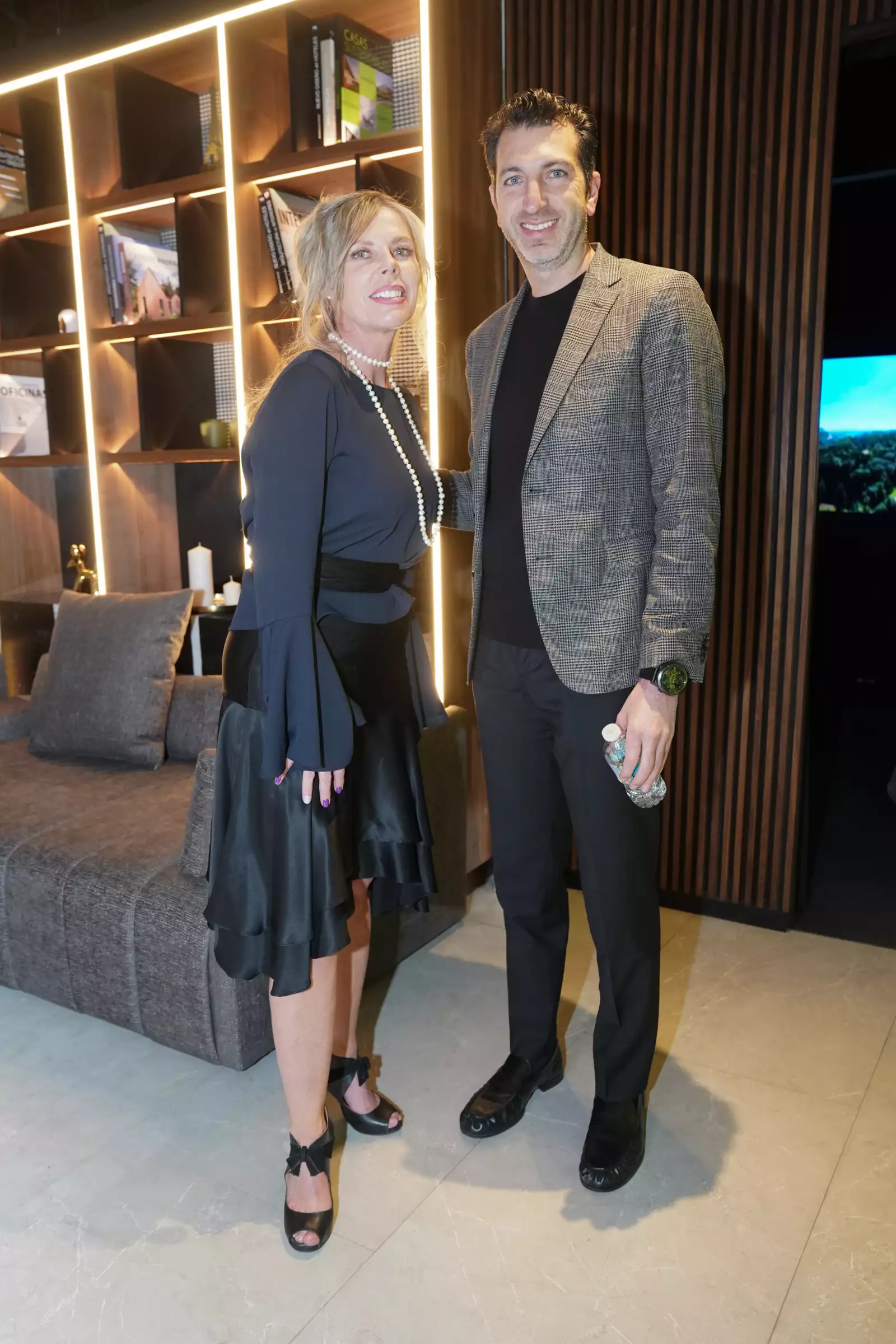 Bratriz de la Barcena y Ari Hanono