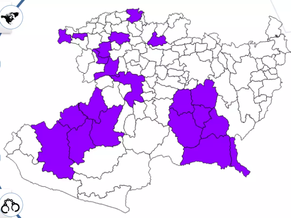 Michoacán, territory of three terrorist cartels in the crosshairs of the United States CJNG-Michoacan
