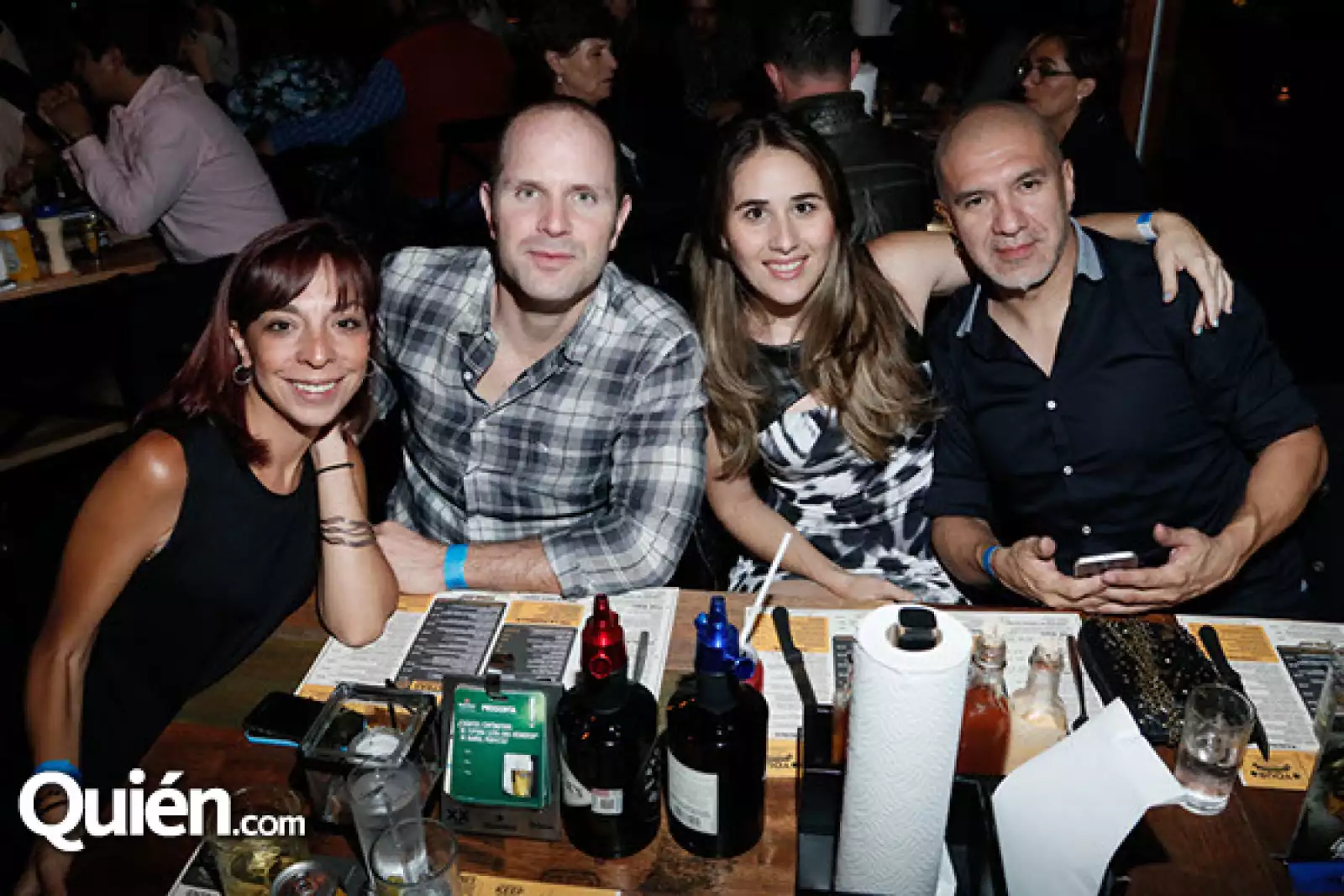 Yanina Quiroz, Alyosha Barreiro, Tannia Vidal y Leon Soriano.