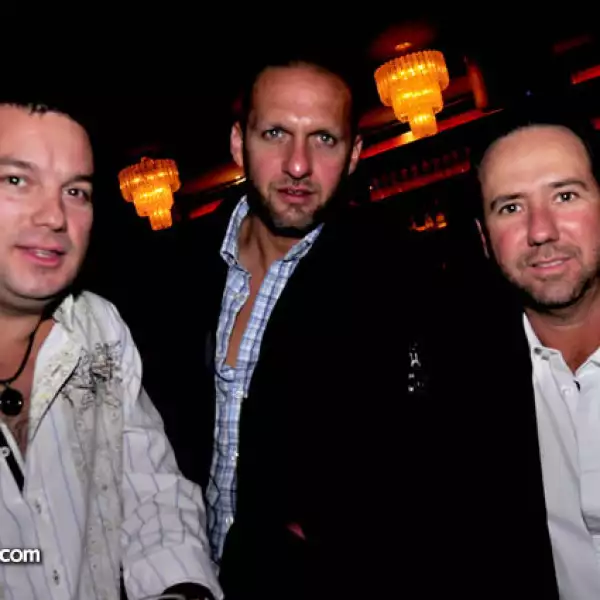 Claudio Zambrano,David Tellez y Chacho Gutiérrez